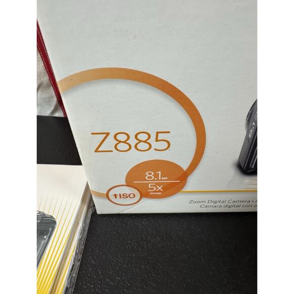 Kodak EasyShare Z885 8.1MP Black Digital Camera W Case Strap SD CardTested Works - Picture 9 of 13